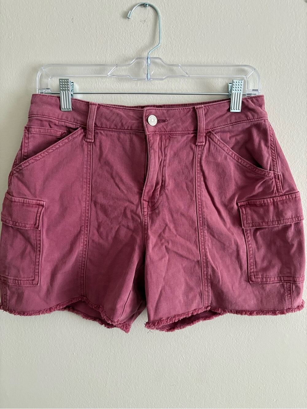 Maurices Women’s Rose-Mauve jeans Shorts Size 8